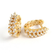 T010 925 silver zircon earring