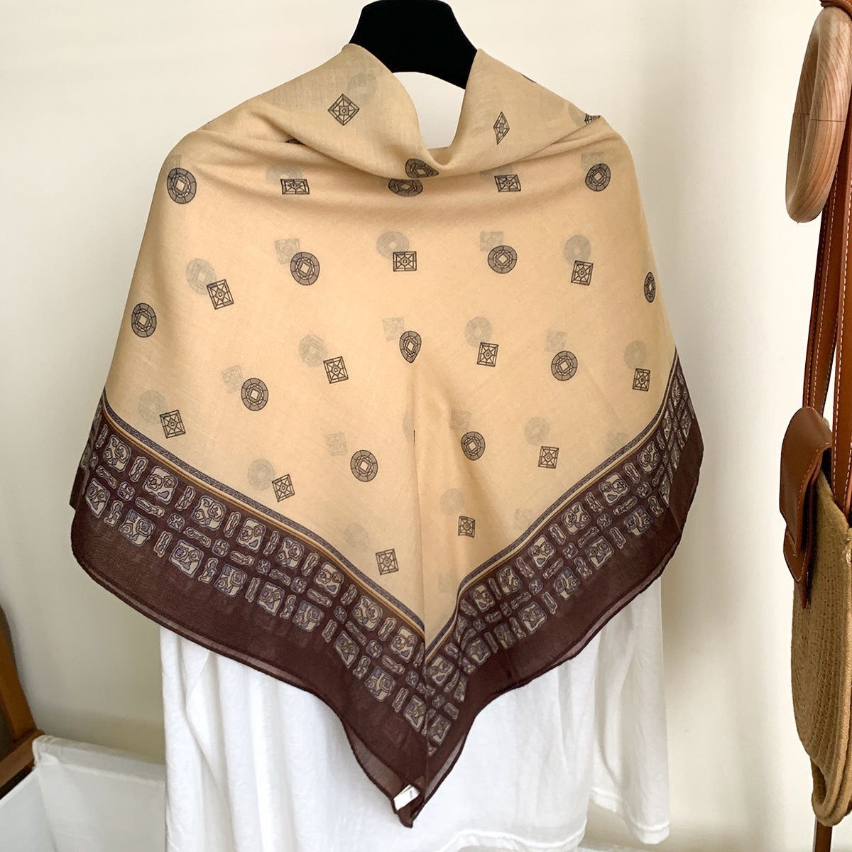 M389 Stylish women's oversized scarf