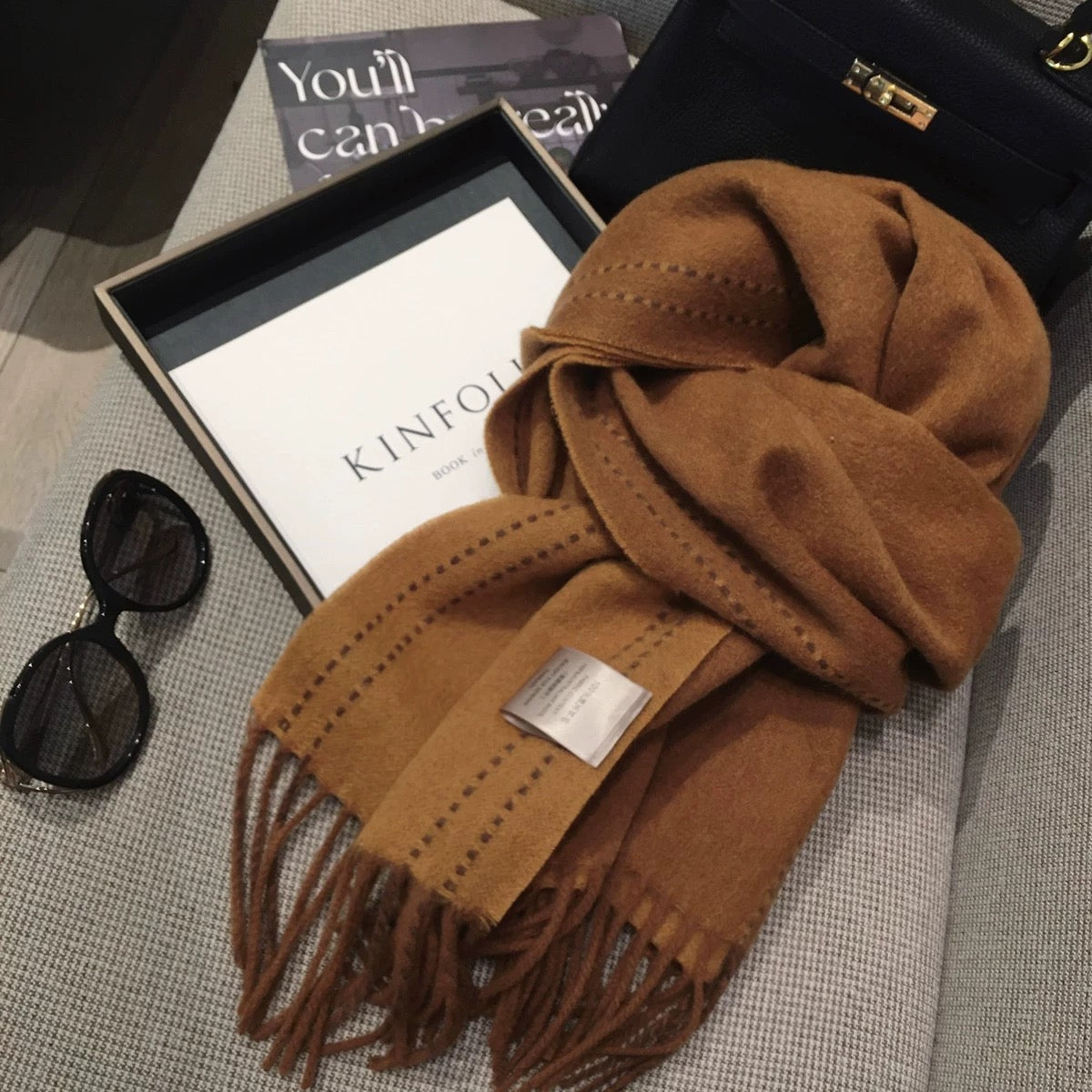 M080 Scarf in winter