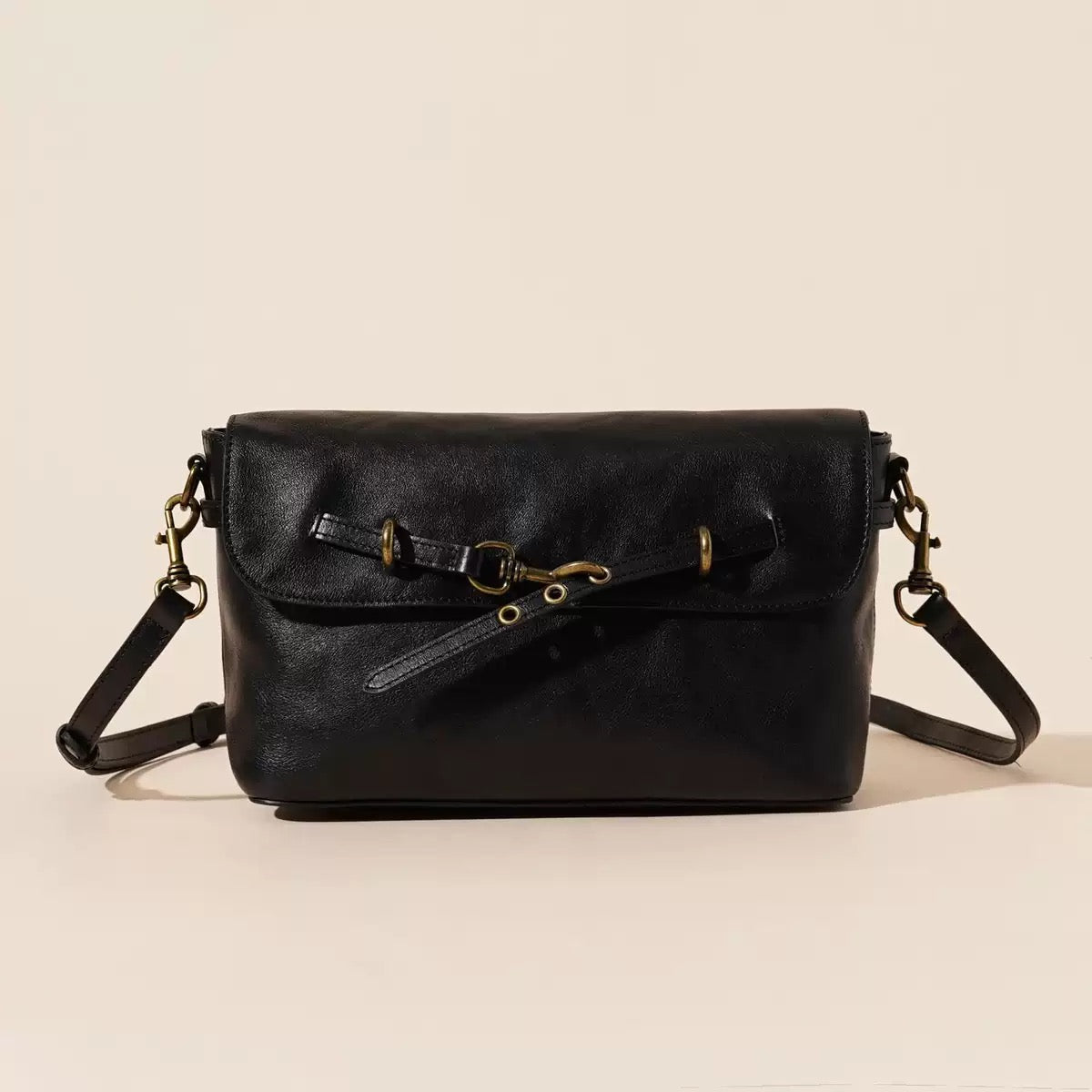 2410 flap small size women niche handbag