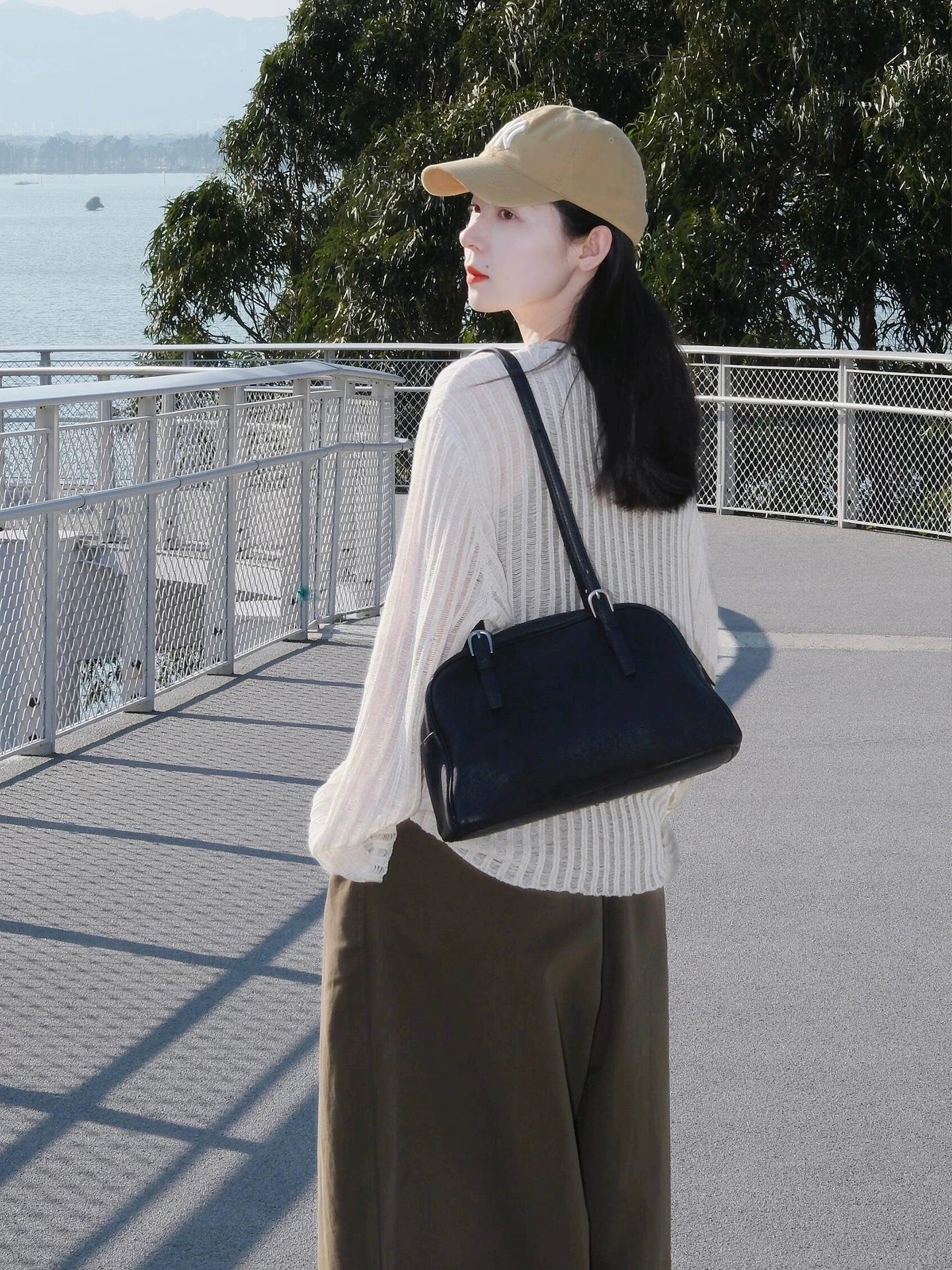 C038 New genuine leather bag
