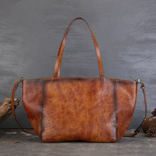 CM00 genuine leather large casual shopping bag